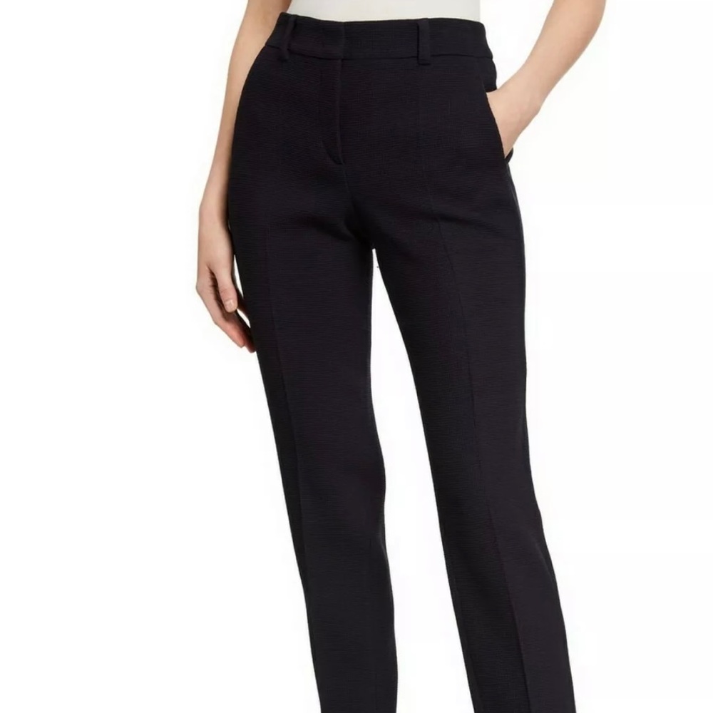 Emporio Armani Wool trousers, unlined, with belt loops, size 46, Black EUC